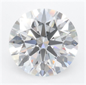 Lab Grown Diamond 3.05 Carats, Round with Ideal Cut, D Color, VVS1 Clarity and Certified by IGI