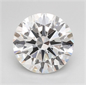 Lab Grown Diamond 2.00 Carats, Round with Ideal Cut, D Color, VVS2 Clarity and Certified by IGI