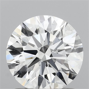 Picture of Lab Grown Diamond 1.04 Carats, Round with Ideal Cut, D Color, VVS2 Clarity and Certified by IGI