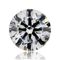 Natural Diamond 0.70 Carats, Round with Very Good Cut, H Color, VS2 Clarity and Certified by GIA