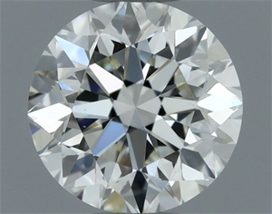 Picture of Natural Diamond 0.70 Carats, Round with Very Good Cut, I Color, VS1 Clarity and Certified by IGI