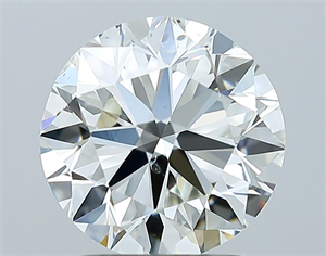 Foto Diamante Natural 2.01 quilates, Redondo , Color I, claridad SI2 y certificado GIA de