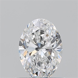 Picture of Natural Diamond 0.70 Carats, Oval with  Cut, D Color, VS2 Clarity and Certified by GIA