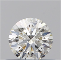 Diamante Natural 0.46 quilates, Redondo , Color J, claridad VS1 y certificado GIA