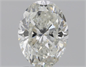 Natural Diamond 1.49 Carats, Oval with  Cut, I Color, SI1 Clarity and Certified by GIA