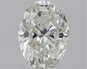 Picture of Natural Diamond 1.49 Carats, Oval with  Cut, I Color, SI1 Clarity and Certified by GIA