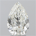 Diamante Natural 2.50 quilates, De pera , Color H, claridad VS1 y certificado GIA