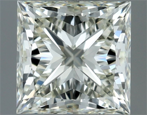 Picture of Natural Diamond 1.00 Carats, Princess with  Cut, J Color, VVS1 Clarity and Certified by IGI