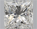 Natural Diamond 1.01 Carats, Princess with  Cut, F Color, VS1 Clarity and Certified by GIA