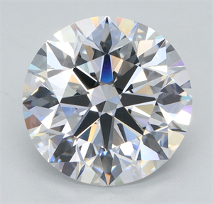 Picture of Lab Grown Diamond 4.23 Carats, Round with Ideal Cut, D Color, VS1 Clarity and Certified by IGI