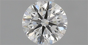 Foto Diamante Natural 0.51 quilates, Redondo , Color G, claridad IF y certificado GIA de