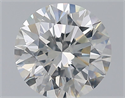 Diamante Natural 3.11 quilates, Redondo , Color H, claridad SI1 y certificado GIA