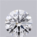 Del inventario de diamantes de laboratorio, 0.71 quilates, Redondo , Color D, claridad IF y certificado IGI