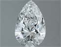 Diamante Natural 1.00 quilates, De pera , Color F, claridad VS2 y certificado GIA