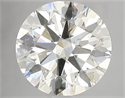Diamante Natural 3.04 quilates, Redondo , Color J, claridad SI2 y certificado IGI