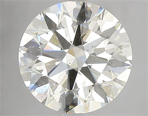 Foto Diamante Natural 3.04 quilates, Redondo , Color J, claridad SI2 y certificado IGI de