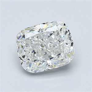 Foto Diamante Natural 1.01 quilates, Del cojín , Color H, claridad VS2 y certificado GIA de