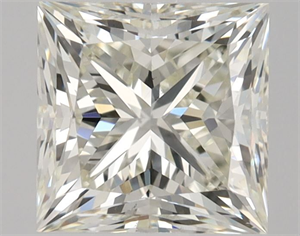Picture of Natural Diamond 1.03 Carats, Princess with  Cut, K Color, VVS1 Clarity and Certified by GIA