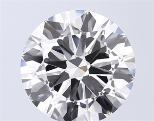 Picture of Lab Grown Diamond 8.00 Carats, Round with Excellent Cut, F Color, VS1 Clarity and Certified by IGI