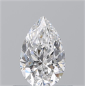 Diamante Natural 0.50 quilates, De pera , Color D, claridad VS2 y certificado GIA