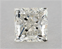Diamante Natural 0.90 quilates, Princesa , Color I, claridad VS1 y certificado GIA