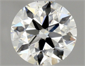 Diamante Natural 0.70 quilates, Redondo , Color K, claridad VS1 y certificado GIA