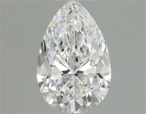 Foto Diamante Natural 0.41 quilates, De pera , Color D, claridad SI1 y certificado GIA de