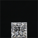 Natural Diamond 1.65 Carats, Princess with  Cut, G Color, VVS1 Clarity and Certified by GIA