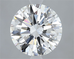 Picture of Natural Diamond 3.00 Carats, Round with Excellent Cut, F Color, VS2 Clarity and Certified by GIA