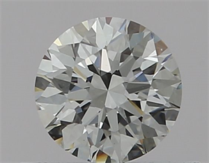 Picture of Natural Diamond 0.40 Carats, Round with Excellent Cut, E Color, VVS1 Clarity and Certified by GIA