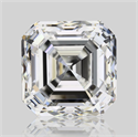 Natural Diamond 1.70 Carats, Asscher with  Cut, I Color, VVS1 Clarity and Certified by GIA