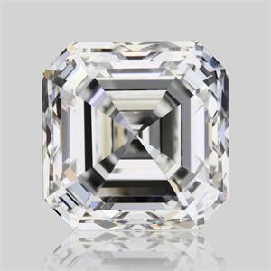 Foto Diamante Natural 1.70 quilates, Asscher , Color I, claridad VVS1 y certificado GIA de