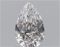 Natural Diamond 0.51 Carats, Pear with  Cut, F Color, SI2 Clarity and Certified by GIA