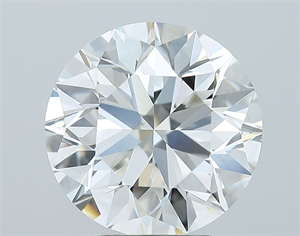 Picture of Natural Diamond 4.00 Carats, Round with Excellent Cut, G Color, VS1 Clarity and Certified by GIA