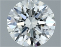 Diamante Natural 0.56 quilates, Redondo , Color F, claridad VS1 y certificado GIA