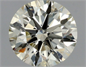 Natural Diamond 0.71 Carats, Round with Excellent Cut, M Color, VS1 Clarity and Certified by GIA