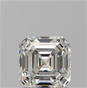 Natural Diamond 1.51 Carats, Asscher with  Cut, I Color, VS2 Clarity and Certified by GIA