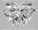 Diamante Natural 2.05 quilates, Corazón , Color E, claridad VVS2 y certificado GIA