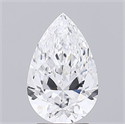 Diamante Natural 2.51 quilates, De pera , Color D, claridad VS2 y certificado GIA