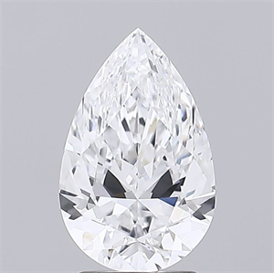 Picture of Natural Diamond 2.51 Carats, Pear with  Cut, D Color, VS2 Clarity and Certified by GIA
