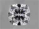 Natural Diamond 0.50 Carats, Cushion with  Cut, D Color, VVS1 Clarity and Certified by GIA