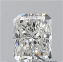 Natural Diamond 0.70 Carats, Radiant with  Cut, H Color, VS1 Clarity and Certified by GIA