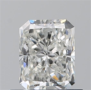 Picture of Natural Diamond 0.70 Carats, Radiant with  Cut, H Color, VS1 Clarity and Certified by GIA