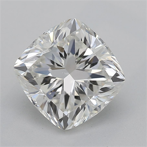 Picture of Natural Diamond 1.51 Carats, Cushion with  Cut, H Color, SI1 Clarity and Certified by GIA