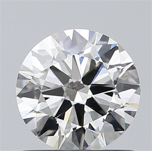 Picture of Natural Diamond 0.70 Carats, Round with Very Good Cut, H Color, VS2 Clarity and Certified by GIA