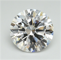 Lab Grown Diamond 6.04 Carats, Round with Excellent Cut, E Color, VVS2 Clarity and Certified by IGI