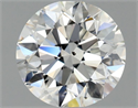 Diamante Natural 1.00 quilates, Redondo , Color F, claridad SI1 y certificado GIA