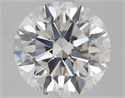 Diamante Natural 2.70 quilates, Redondo , Color F, claridad VS2 y certificado GIA