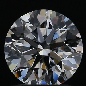 Picture of Natural Diamond 1.23 Carats, Round with Excellent Cut, E Color, VVS1 Clarity and Certified by GIA