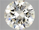 Natural Diamond 4.01 Carats, Round with Excellent Cut, H Color, IF Clarity and Certified by HRD